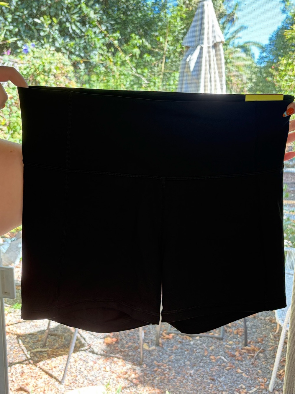all in motion Black High-Rise Athletic Shorts